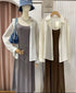 Ladies Sleeveless Long Dresses With Loose BackSlit Tie Shirts